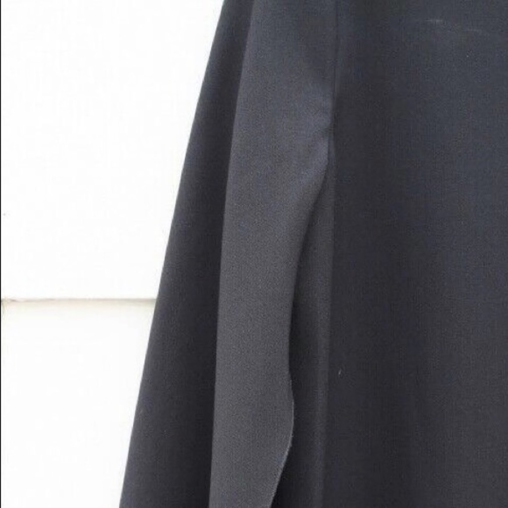 Anne Klein Shift Dress Black Boat Neck long Sleeve - Picture 4 of 8